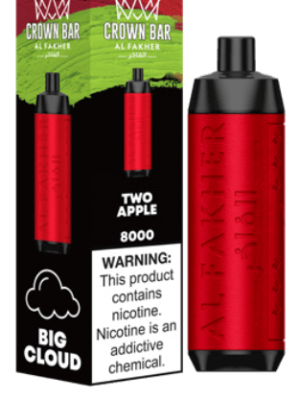 Al Fakher Two Apple Flavor E-Liquid